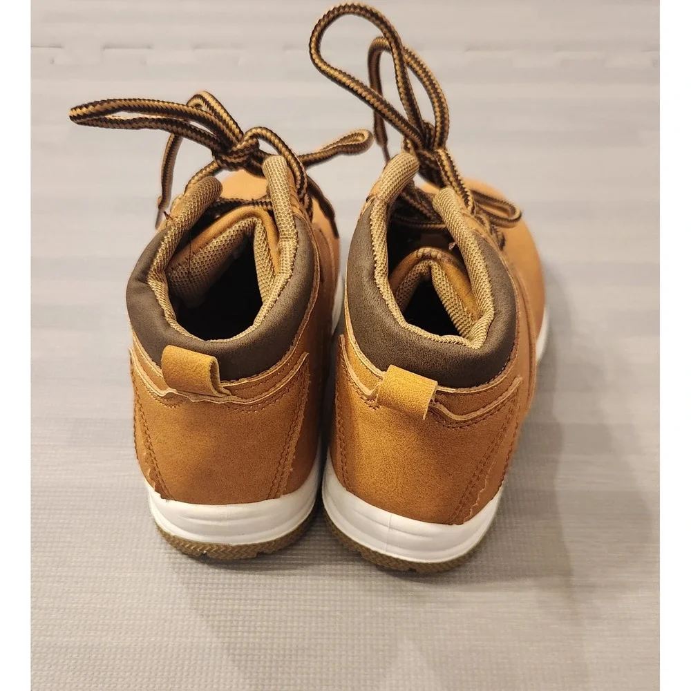 Beverly Hills Polo Club Toddler Boys Hiking Boots Wheat Tan Size 10 Toddler